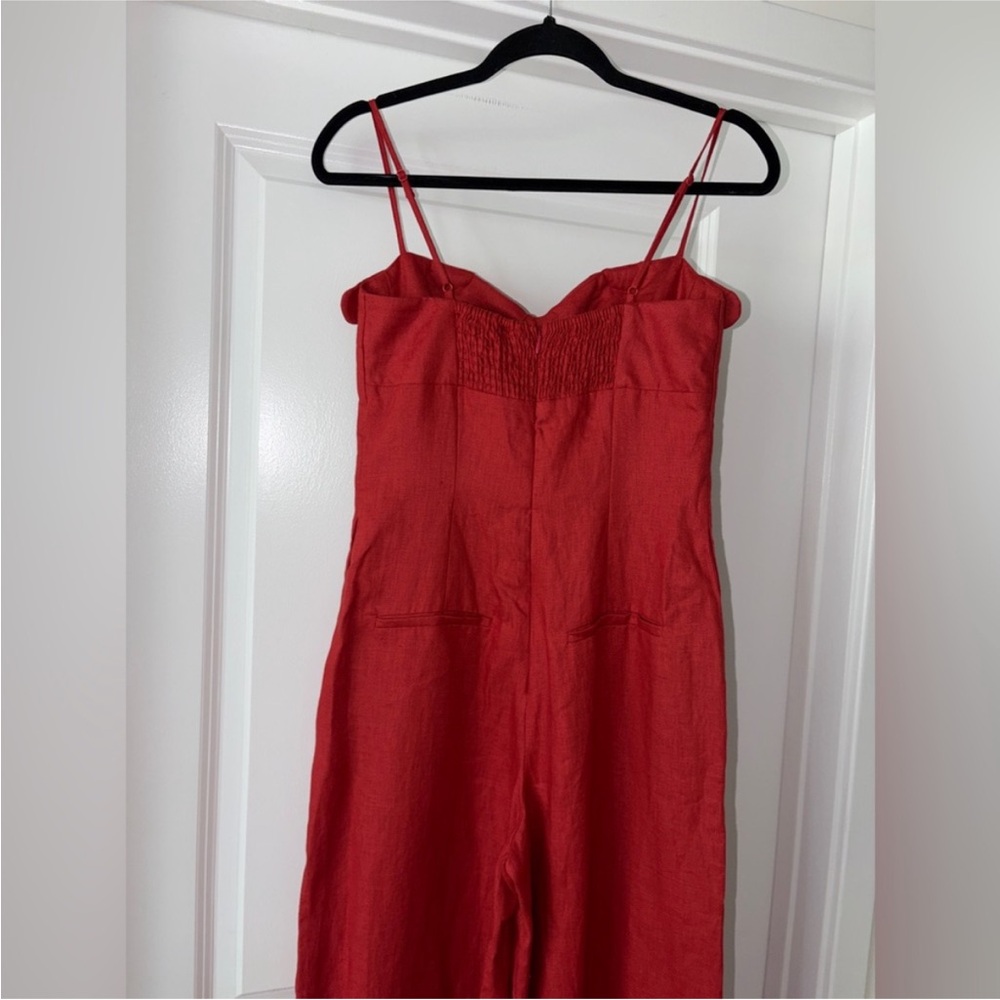 Farm Rio: Red Petals Bodice Euroflax
Premium Linen Jumpsuit DT - Picture 5 of 12